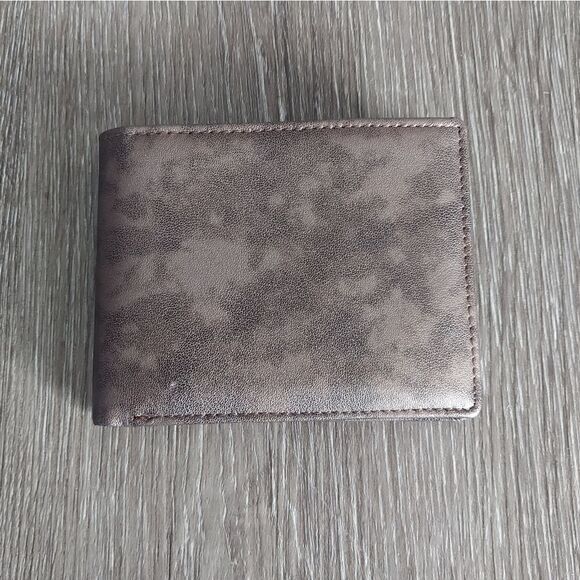 HIMI Genuine Leather RFID Blocking Bifold Stylish Wallet With 2 ID Window NEW - Picture 1 of 7